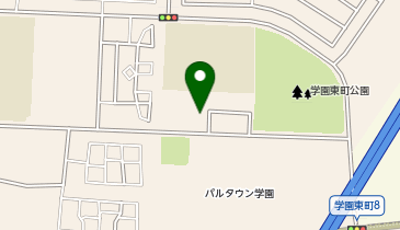 学園東地域福祉センターの地図画像
