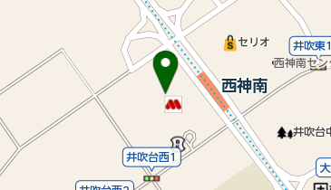 西神南整骨院の地図画像