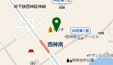 Y&rsquo;shairactIセリオ店の地図画像