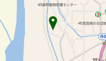 ランドリー大阪屋の地図画像