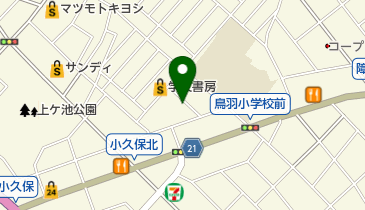 アップテニスクラブの地図画像