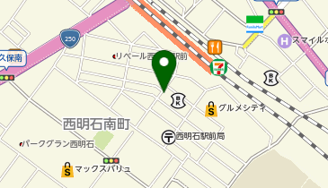 リフレスペース西明石店の地図画像