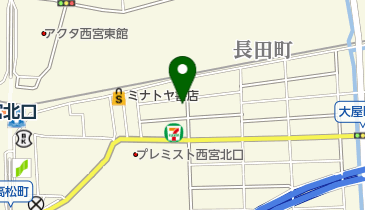 あくねカイロプラクティックオフィスの地図画像