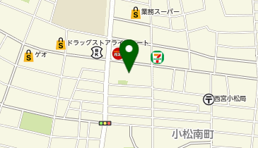 小松脊椎矯正院の地図画像