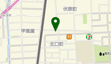 おしゃれ洗濯じゃぶじゃぶ 西宮北口店の地図画像