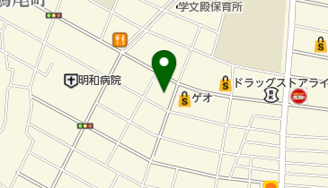 文具館オレンジの地図画像