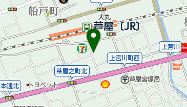 株式会社インターテックの地図画像
