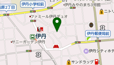 丸美食堂の地図画像