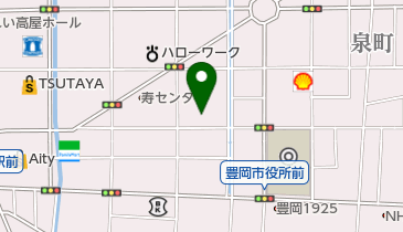 大西接骨院の地図画像
