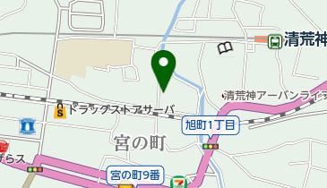 宝塚テニスクラブの地図画像