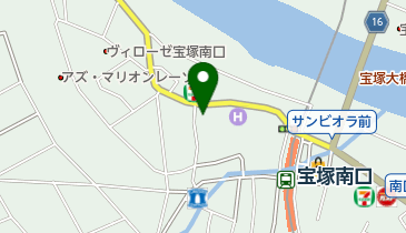 新響楽器 宝塚南口店の地図画像