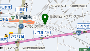 酒屋ふくにしの地図画像