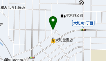 大和地区福祉委員会の地図画像