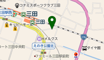 三田毎日警備保障株式会社の地図画像