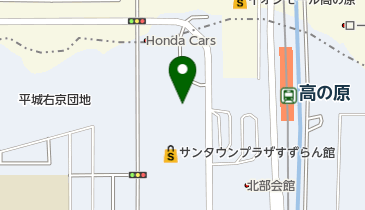 サンタウンひまわり館の地図画像