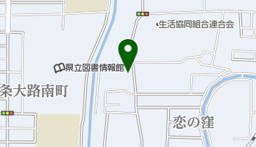 璃衞恋の窪店の地図画像