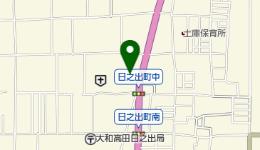 老人保健施設ふれあいの地図画像