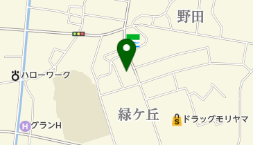 緑ヶ丘会館の地図画像