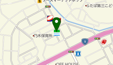 ホビーショップウエストの地図画像