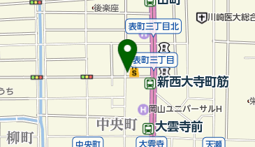 ショップカネカ中央町店の地図画像