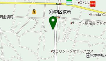 白十字 原尾島店の地図画像
