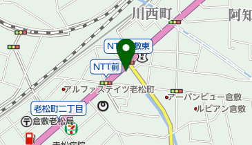 山城軽食喫茶の地図画像