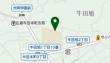 広島市立 牛田児童館の地図画像