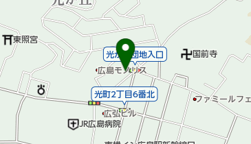 光ケ丘鍼灸院の地図画像