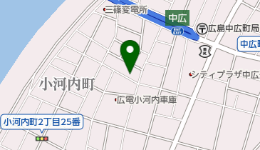 障害者生活支援センター・てごーすの地図画像