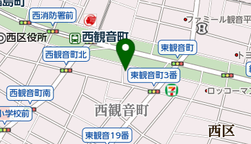 IZUMI化粧品店の地図画像