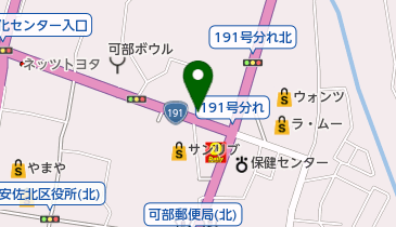 スタンドみすずの地図画像