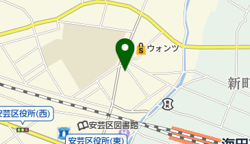 平和デンキ株式会社 海田店の地図画像