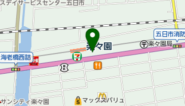 八占易学研究会の地図画像