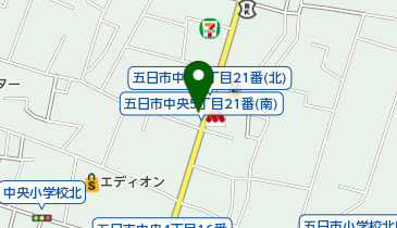 大進創寫舘 五日市店の地図画像