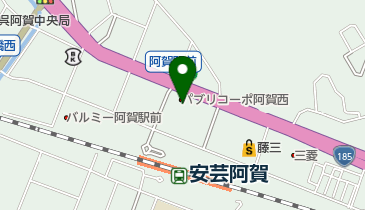 あお好み焼の地図画像