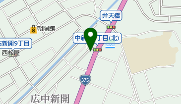 ドッグサロン・アンリの地図画像