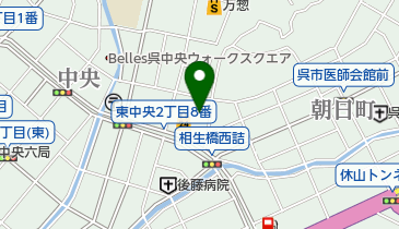 オール薬局東中央店の地図画像