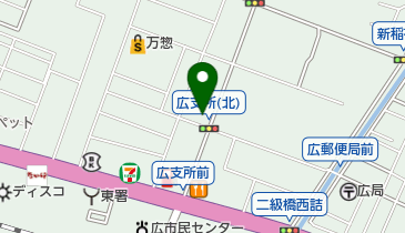 かりあげくん 広店の地図画像