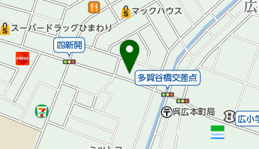 ふじ理容院の地図画像