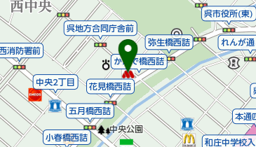 ビストロにんにくやの地図画像