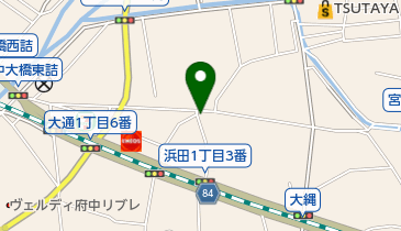 山田青果大通り店の地図画像