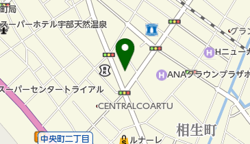 富国生命保険相互会社宇部営業所の地図画像