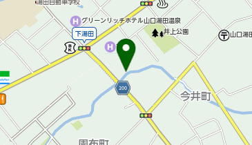 山口県整体技能普及協会 本部の地図画像