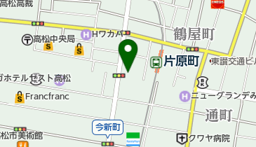 マダムフロア谷の地図画像