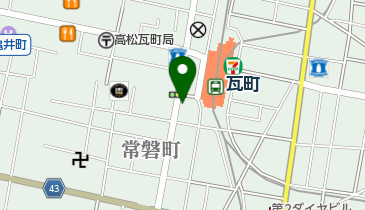 理容スーパー高松常磐町店の地図画像