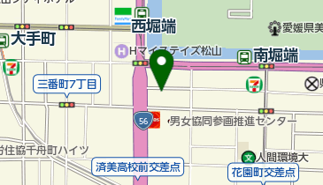 株式会社南堀浜田の地図画像