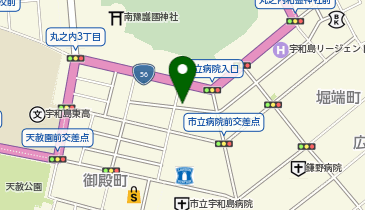 トータルビューティサロン・美健の地図画像