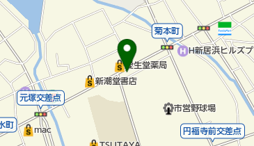 グレース美容室の地図画像