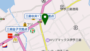 明治安田生命保険相互会社松山支社伊予三島営業所の地図画像