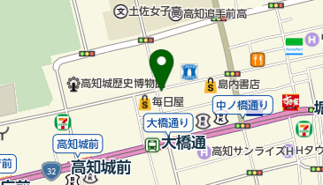 コピーマック帯屋町店の地図画像